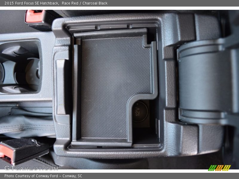 Race Red / Charcoal Black 2015 Ford Focus SE Hatchback