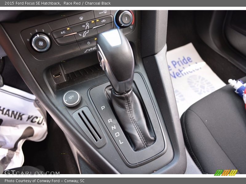 Race Red / Charcoal Black 2015 Ford Focus SE Hatchback
