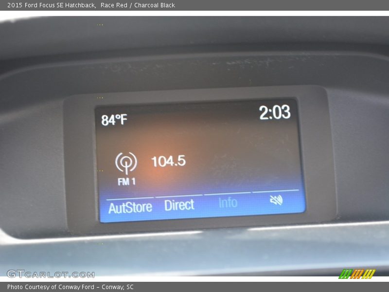 Race Red / Charcoal Black 2015 Ford Focus SE Hatchback