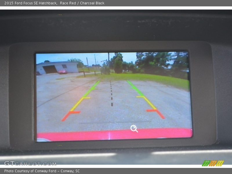 Race Red / Charcoal Black 2015 Ford Focus SE Hatchback