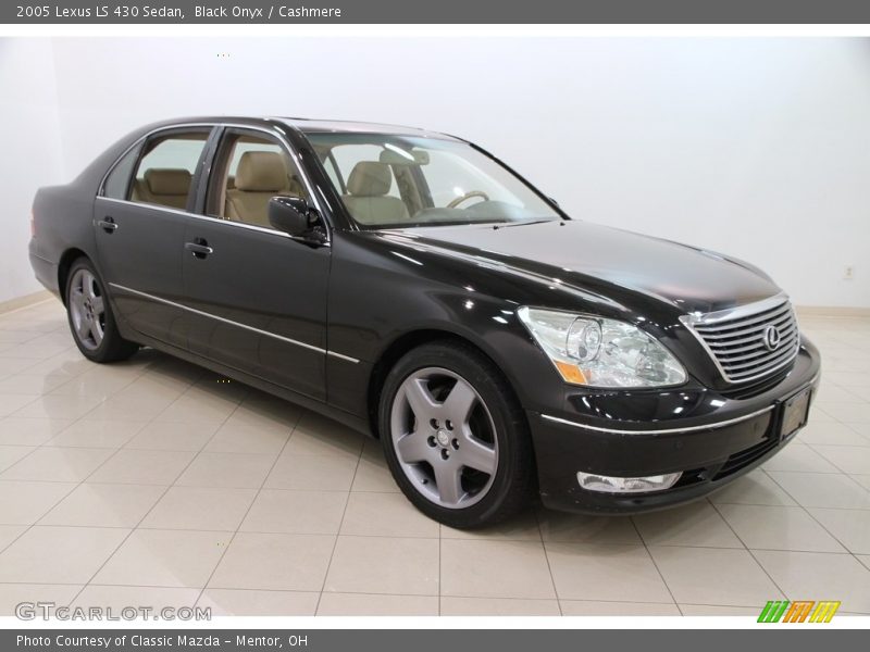 Black Onyx / Cashmere 2005 Lexus LS 430 Sedan
