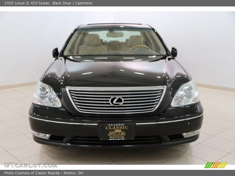 Black Onyx / Cashmere 2005 Lexus LS 430 Sedan