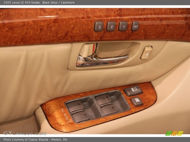 Black Onyx / Cashmere 2005 Lexus LS 430 Sedan