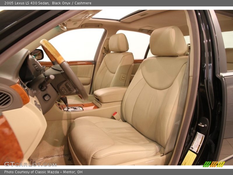 Black Onyx / Cashmere 2005 Lexus LS 430 Sedan