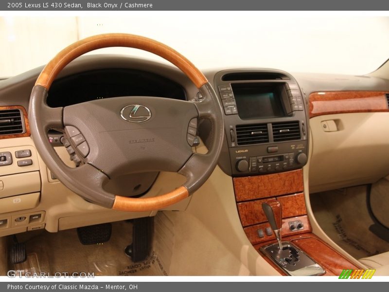 Black Onyx / Cashmere 2005 Lexus LS 430 Sedan