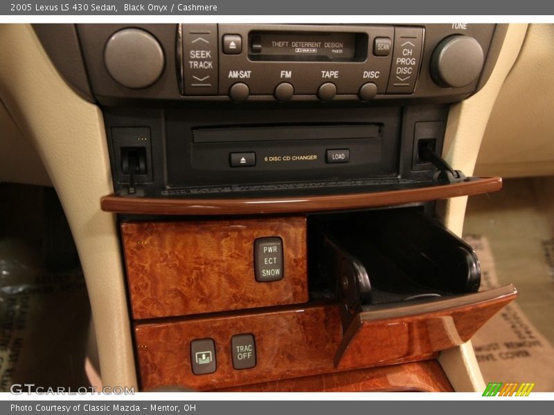 Black Onyx / Cashmere 2005 Lexus LS 430 Sedan