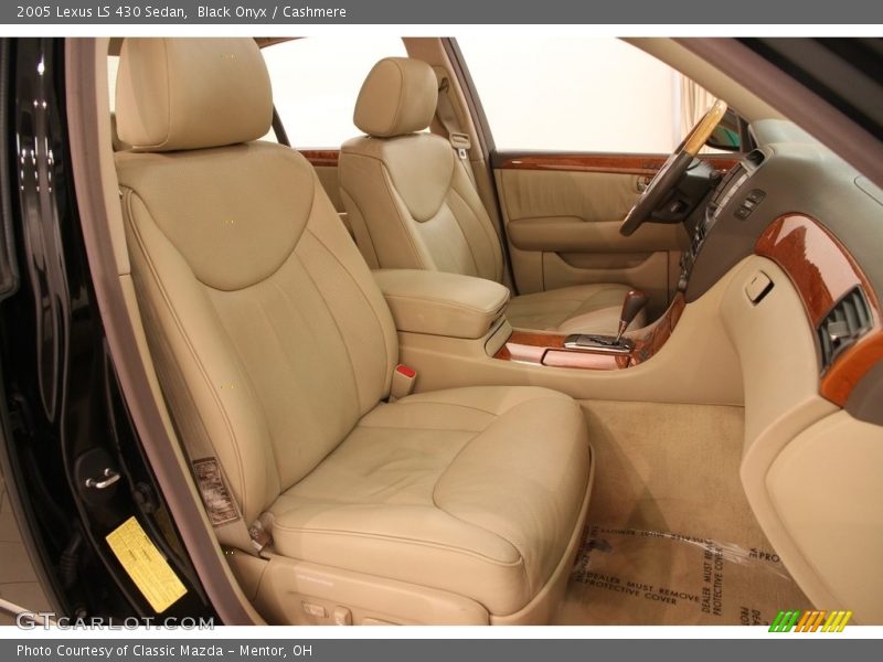 Black Onyx / Cashmere 2005 Lexus LS 430 Sedan