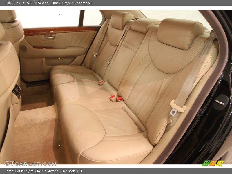 Black Onyx / Cashmere 2005 Lexus LS 430 Sedan