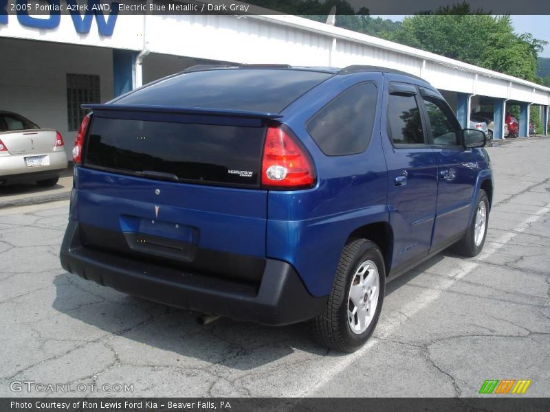 Electric Blue Metallic / Dark Gray 2005 Pontiac Aztek AWD