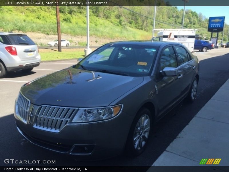 Sterling Gray Metallic / Dark Charcoal 2010 Lincoln MKZ AWD