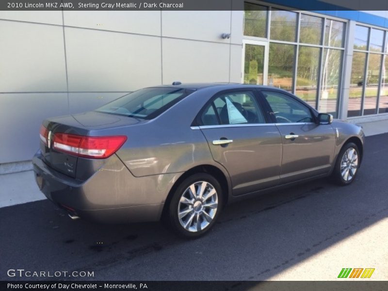 Sterling Gray Metallic / Dark Charcoal 2010 Lincoln MKZ AWD