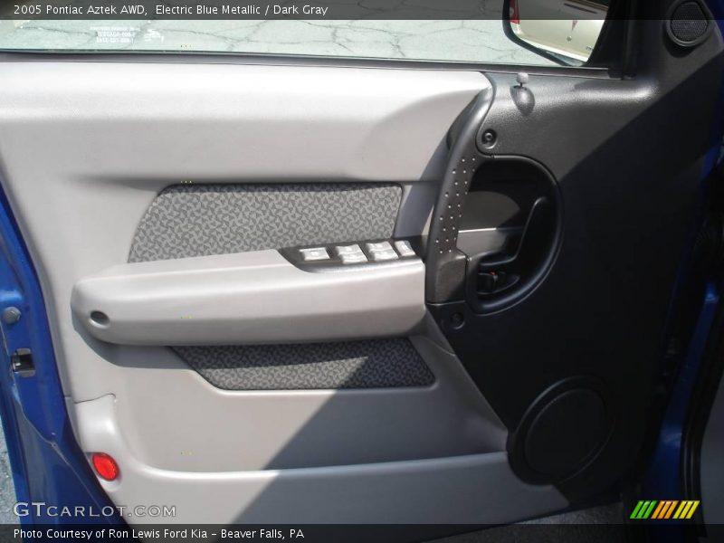 Electric Blue Metallic / Dark Gray 2005 Pontiac Aztek AWD