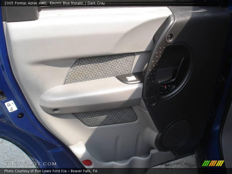 Electric Blue Metallic / Dark Gray 2005 Pontiac Aztek AWD