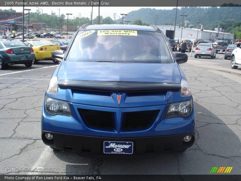 Electric Blue Metallic / Dark Gray 2005 Pontiac Aztek AWD