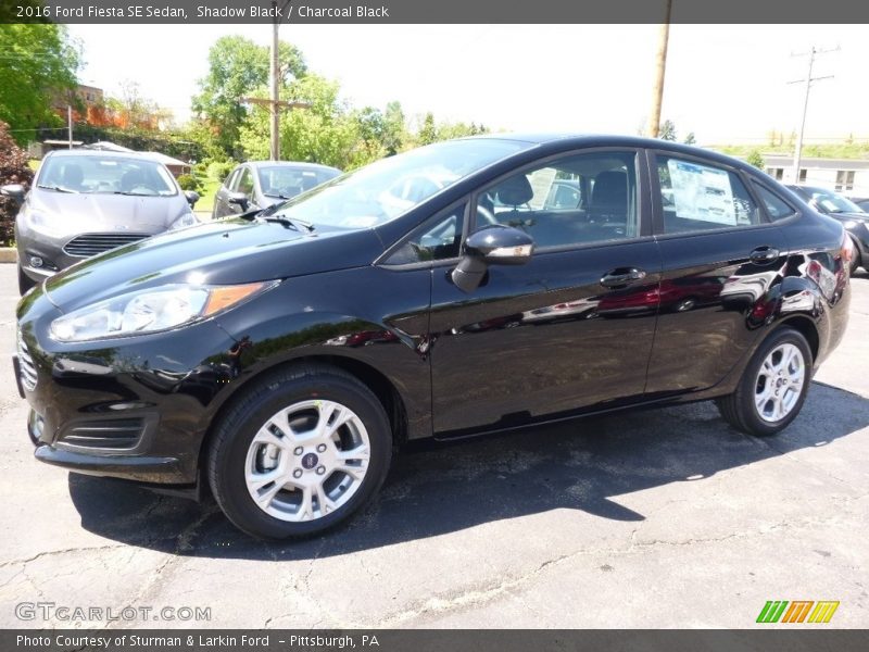 Shadow Black / Charcoal Black 2016 Ford Fiesta SE Sedan