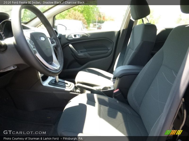 Shadow Black / Charcoal Black 2016 Ford Fiesta SE Sedan
