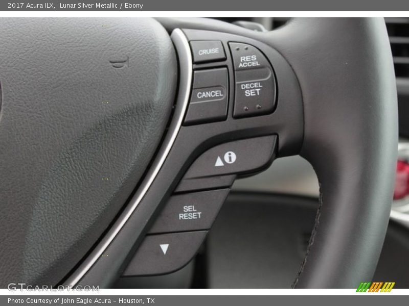 Lunar Silver Metallic / Ebony 2017 Acura ILX