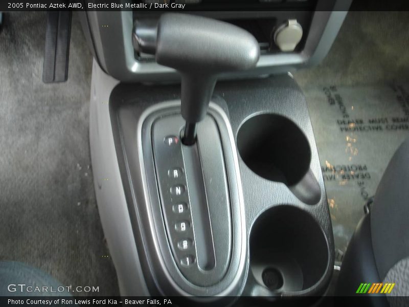 Electric Blue Metallic / Dark Gray 2005 Pontiac Aztek AWD