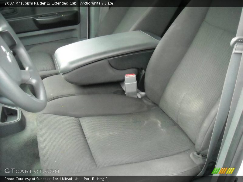 Arctic White / Slate 2007 Mitsubishi Raider LS Extended Cab