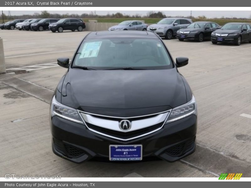 Crystal Black Pearl / Graystone 2017 Acura ILX