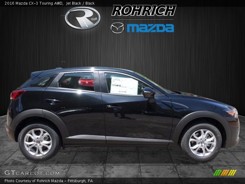Jet Black / Black 2016 Mazda CX-3 Touring AWD