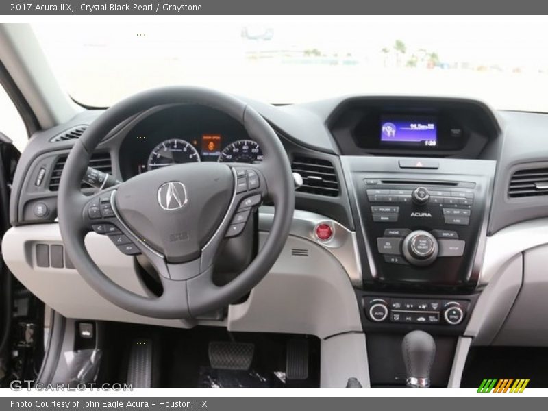 Crystal Black Pearl / Graystone 2017 Acura ILX
