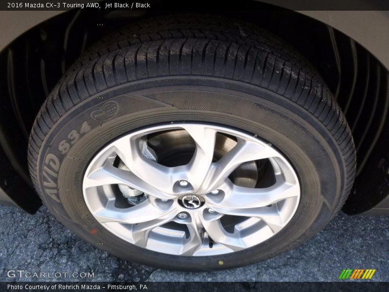 Jet Black / Black 2016 Mazda CX-3 Touring AWD