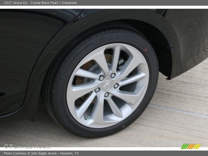 Crystal Black Pearl / Graystone 2017 Acura ILX