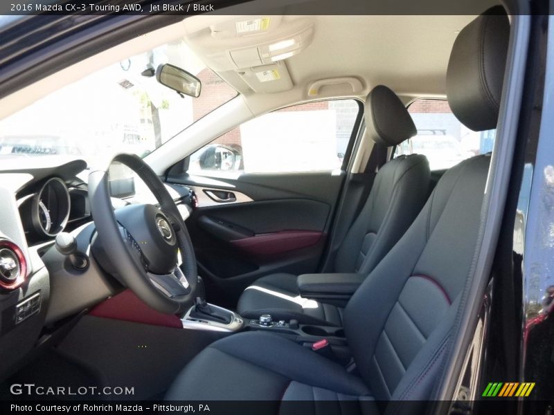 Jet Black / Black 2016 Mazda CX-3 Touring AWD