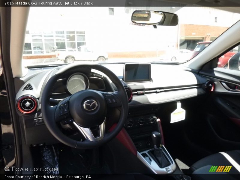 Jet Black / Black 2016 Mazda CX-3 Touring AWD