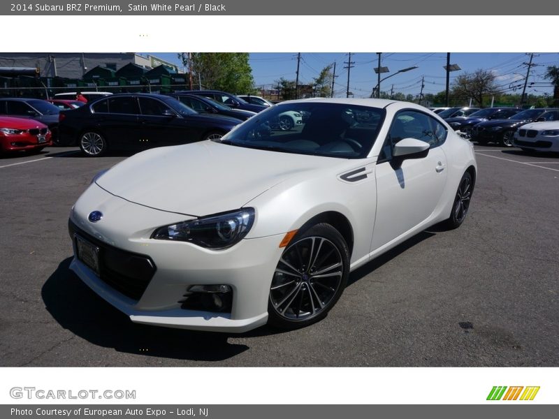 Satin White Pearl / Black 2014 Subaru BRZ Premium