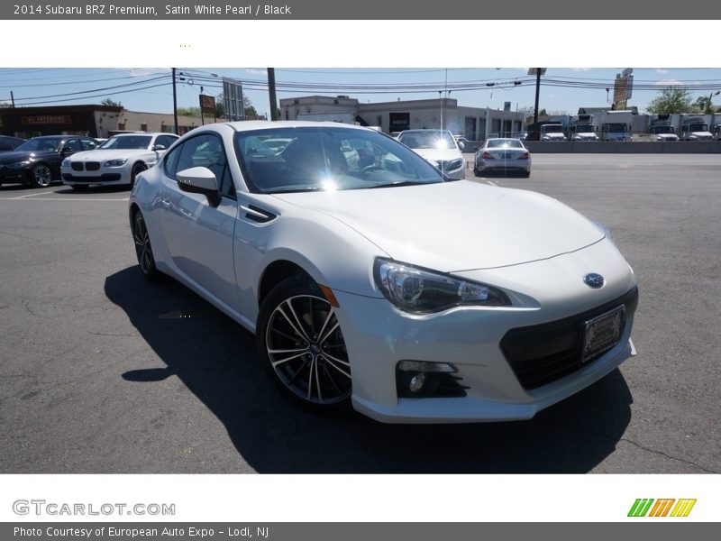 Satin White Pearl / Black 2014 Subaru BRZ Premium