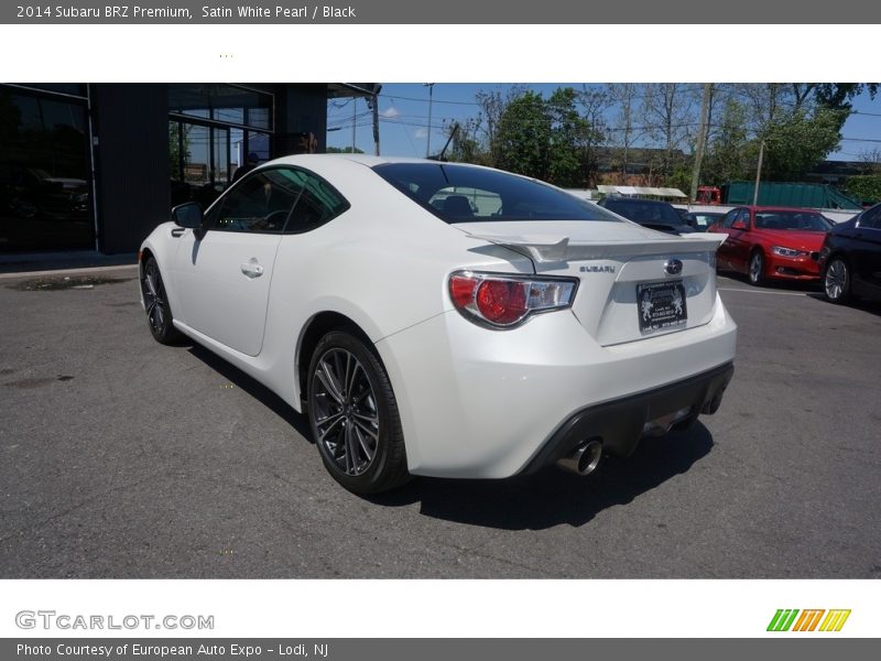 Satin White Pearl / Black 2014 Subaru BRZ Premium