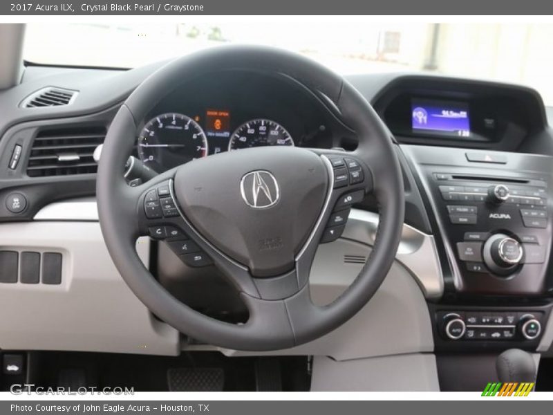 Crystal Black Pearl / Graystone 2017 Acura ILX