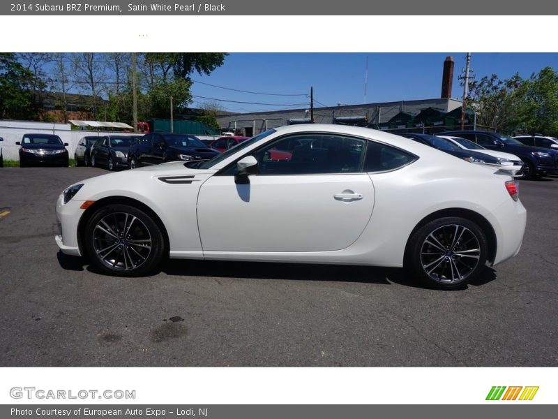 Satin White Pearl / Black 2014 Subaru BRZ Premium