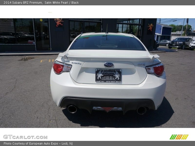 Satin White Pearl / Black 2014 Subaru BRZ Premium