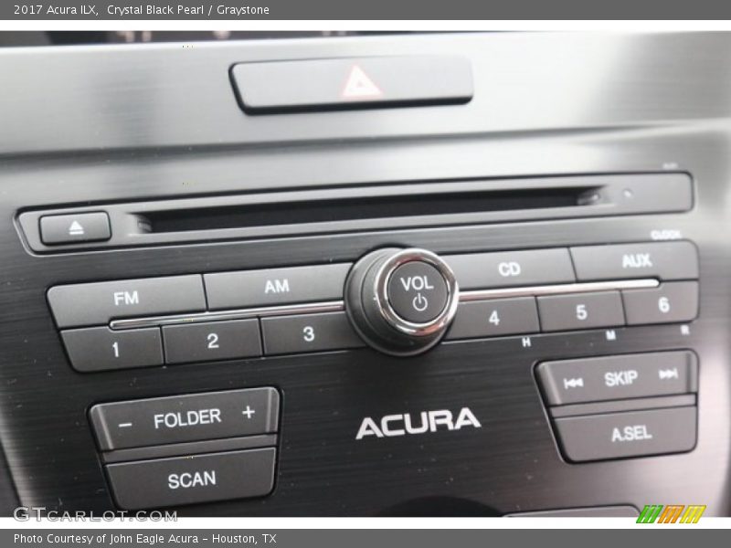 Crystal Black Pearl / Graystone 2017 Acura ILX