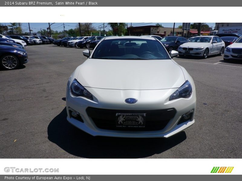 Satin White Pearl / Black 2014 Subaru BRZ Premium