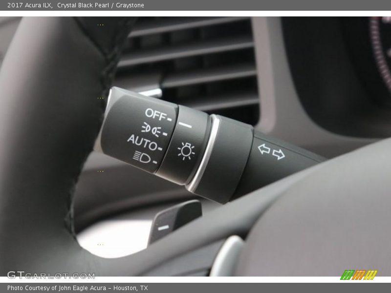 Crystal Black Pearl / Graystone 2017 Acura ILX