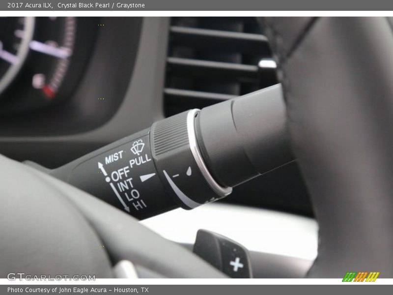 Crystal Black Pearl / Graystone 2017 Acura ILX