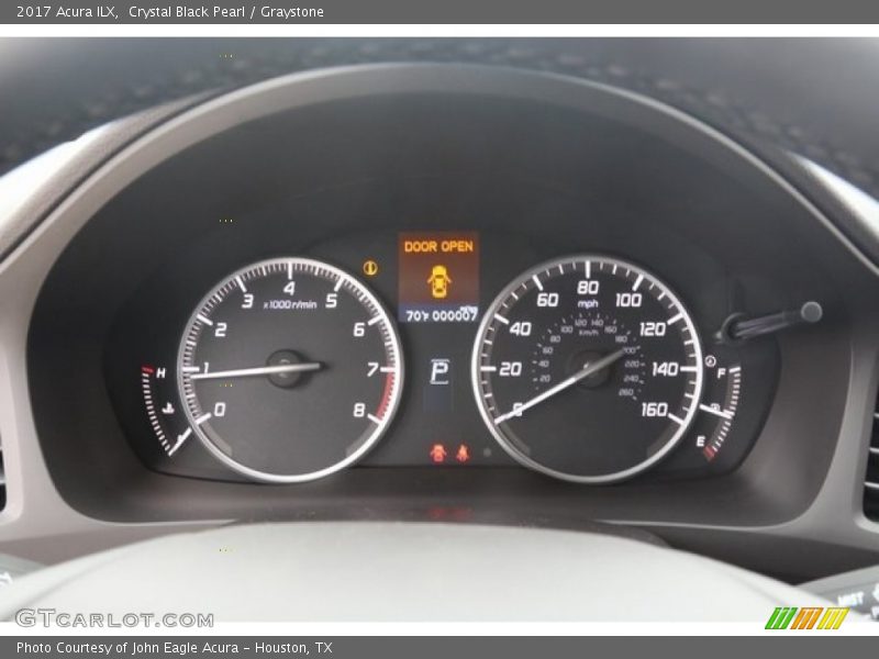 Crystal Black Pearl / Graystone 2017 Acura ILX