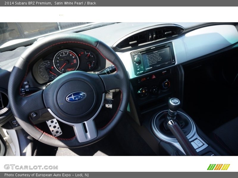Satin White Pearl / Black 2014 Subaru BRZ Premium