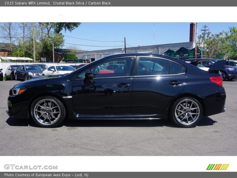Crystal Black Silica / Carbon Black 2015 Subaru WRX Limited