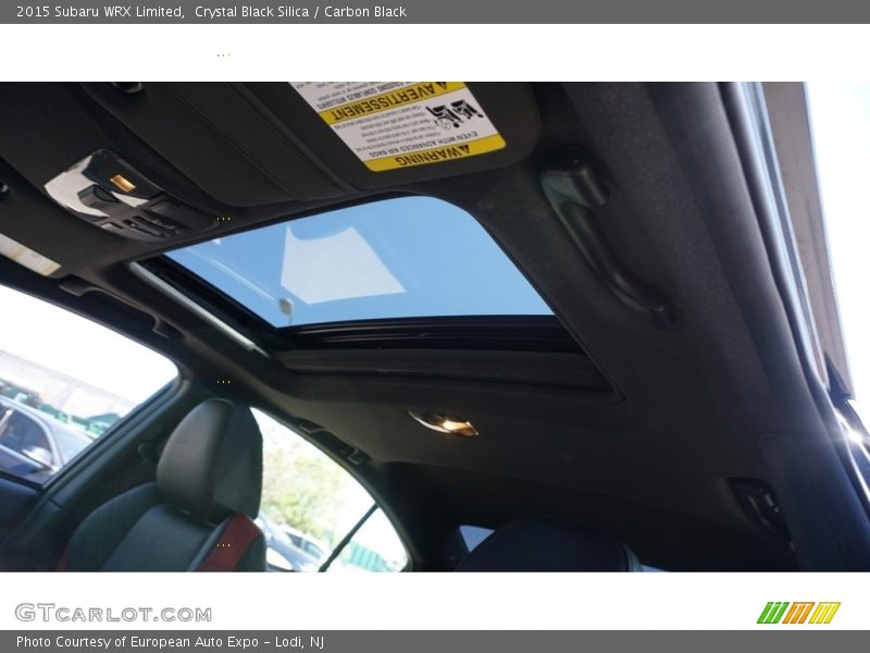 Crystal Black Silica / Carbon Black 2015 Subaru WRX Limited
