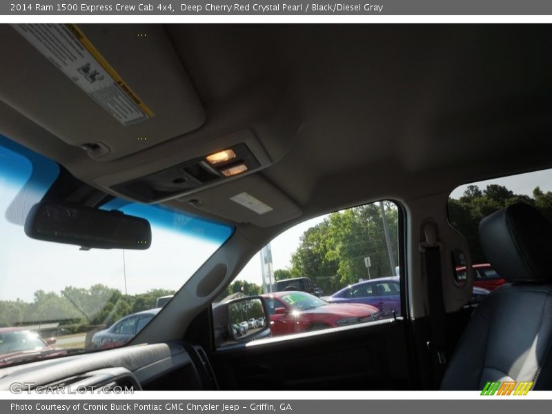 Deep Cherry Red Crystal Pearl / Black/Diesel Gray 2014 Ram 1500 Express Crew Cab 4x4