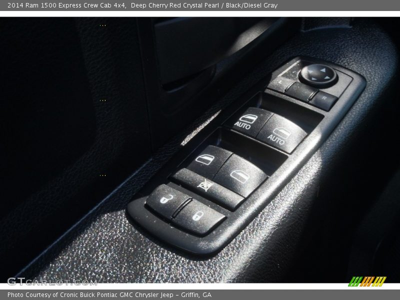Deep Cherry Red Crystal Pearl / Black/Diesel Gray 2014 Ram 1500 Express Crew Cab 4x4