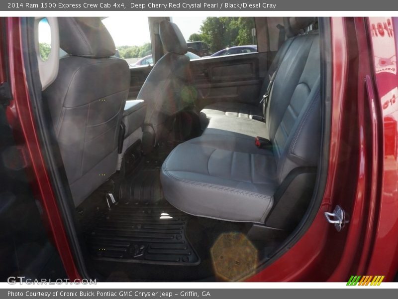 Deep Cherry Red Crystal Pearl / Black/Diesel Gray 2014 Ram 1500 Express Crew Cab 4x4