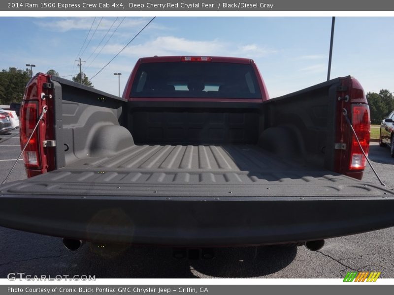 Deep Cherry Red Crystal Pearl / Black/Diesel Gray 2014 Ram 1500 Express Crew Cab 4x4