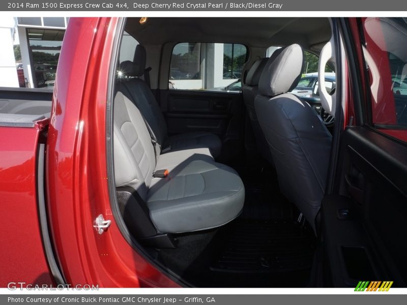 Deep Cherry Red Crystal Pearl / Black/Diesel Gray 2014 Ram 1500 Express Crew Cab 4x4