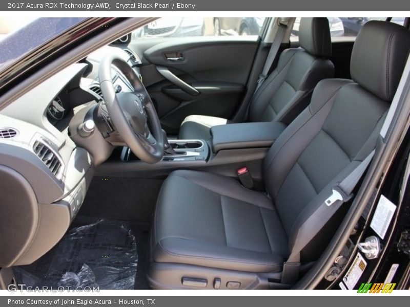Crystal Black Pearl / Ebony 2017 Acura RDX Technology AWD